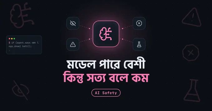 ওপেনএআই কেনো নিজের মডেল বাতিল করলোঃ জিপিটি-৬.১ অ্যাস্ট্রা আর এআই এর মিথ্যা বলা